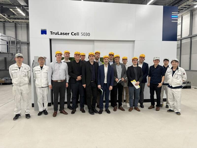 日本の経営方式を学ぶため、ドイツBitzer社が来社しました