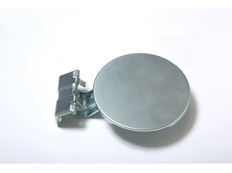 ヒューエルフィラドア　SGACC45/45  t=0.8　外装部品の面歪防止プレスと溶接、又、開閉多回使用での復元位置を確保