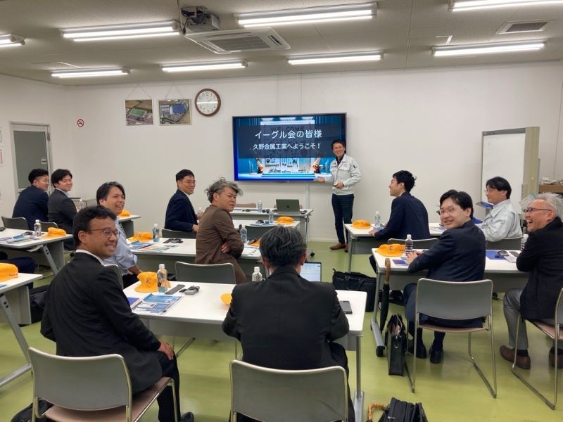 イーグル会が来社