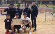 第121回愛知県実業団バドミントン選手権大会　前期リーグで　3部優勝しました