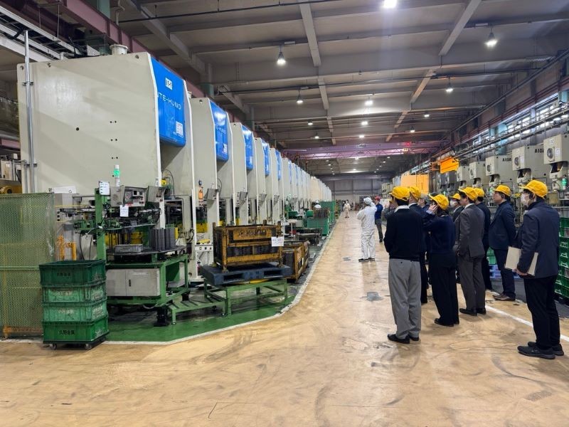 IoT・デジタル活用工場見学会が来社