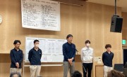バドミントン壮行会を行いました