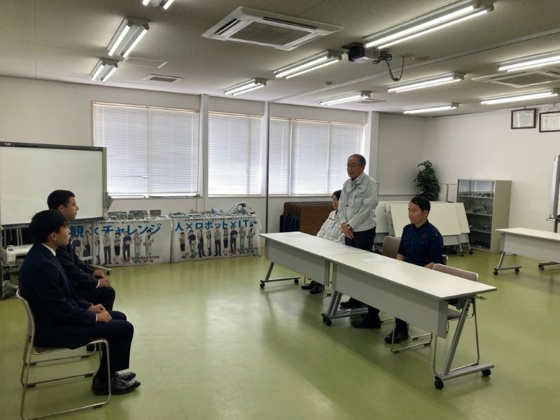 内定式を行いました
