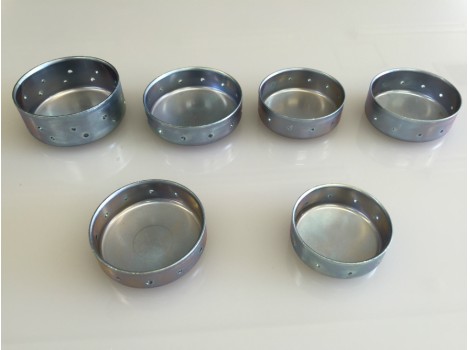 エアバック用　ディフューザー ハイテン材　t＝1.6〜2.5　精密絞りの面（壁）に、極小孔あけ！