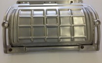 助手席エアーバック　A5052　t＝1.0　初期、エアーバック飛出しゲート用、アルミ材のプレスと組立ての開発