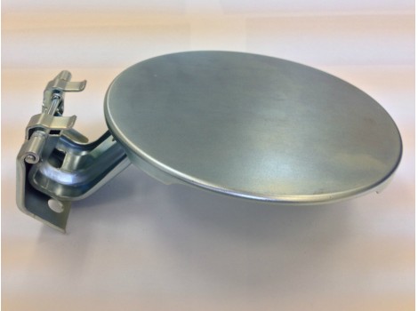 ヒューエルフィラドア　SGACC45/45  t=0.8　外装部品の面歪防止プレスと溶接、又、開閉多回使用での復元位置を確保