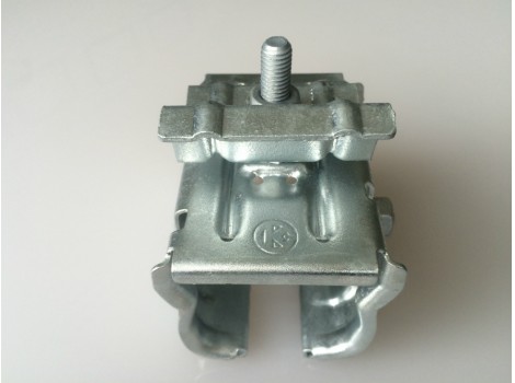 ハゼ折板用　太陽電池モジュール取付金具下曲げ　MKLシリーズ端部セット モジュール厚み36㎜