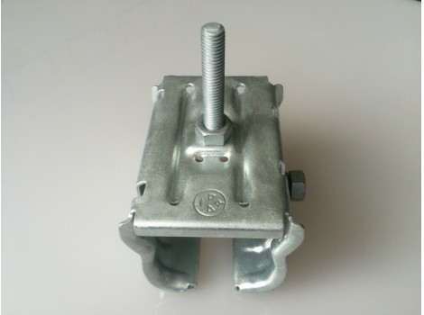 Solar cell module mounting bracket  [AKU]