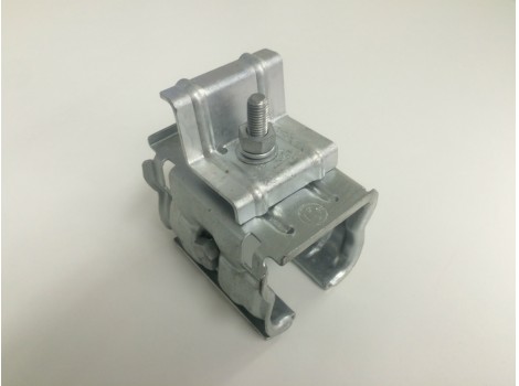 太陽光モジュールつかみ金具上曲げタイプ　屋根が傷つきにくい掴み金具