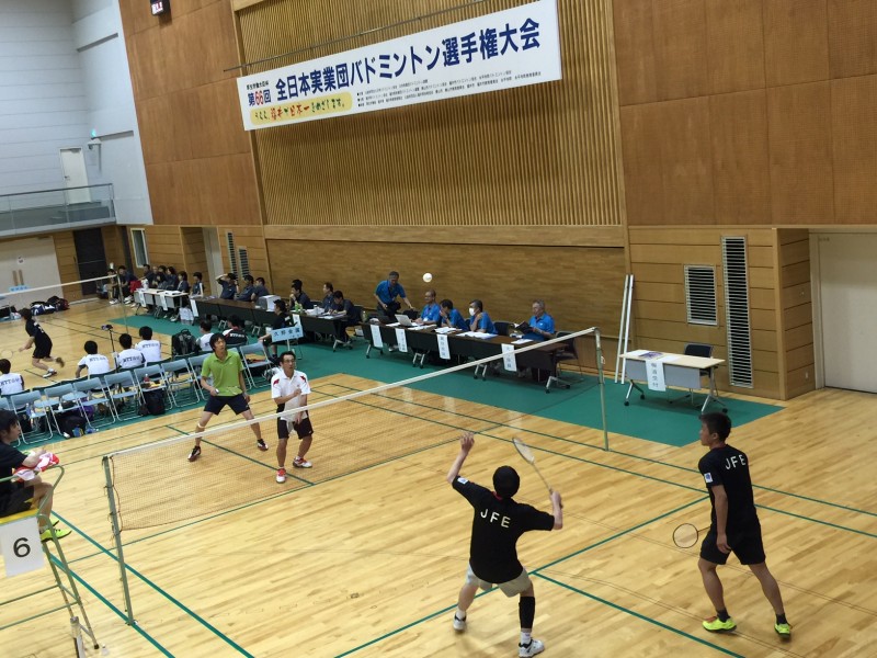 全日本実業団バドミントン選手権大会にチーム久野金属が出場！！