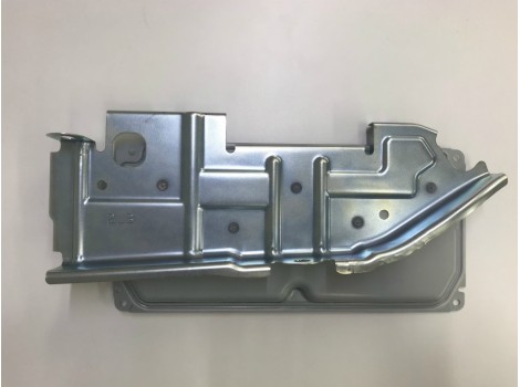 ECUハウジング ・ECUケース　V2　SECE-F20　t＝0.8　ハイブリッドや電気自動車ベースのHEV向けECUハウジングのプレス加工