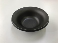 リニアモーターカー向け（絞り）ハイマンガン鋼　難加工材  ハイマンガン材の絞り加工を実現