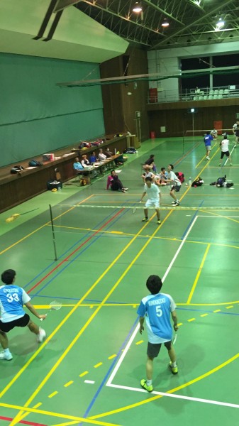 バドミントン実業団 前期リーグ結果  H30  5月