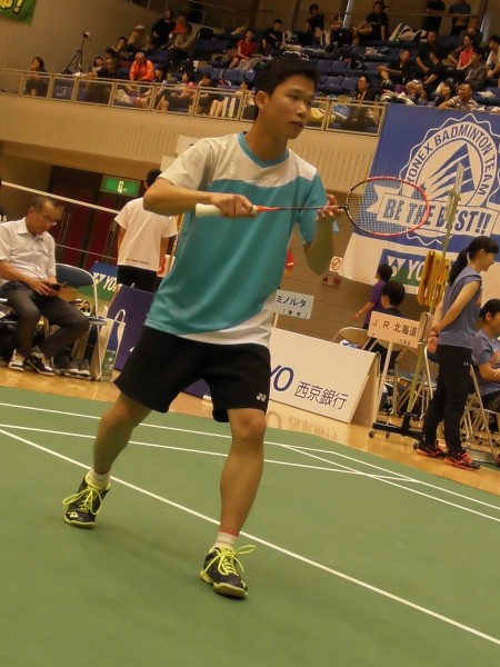 全日本実業団バドミントン山口大会の結果と写真