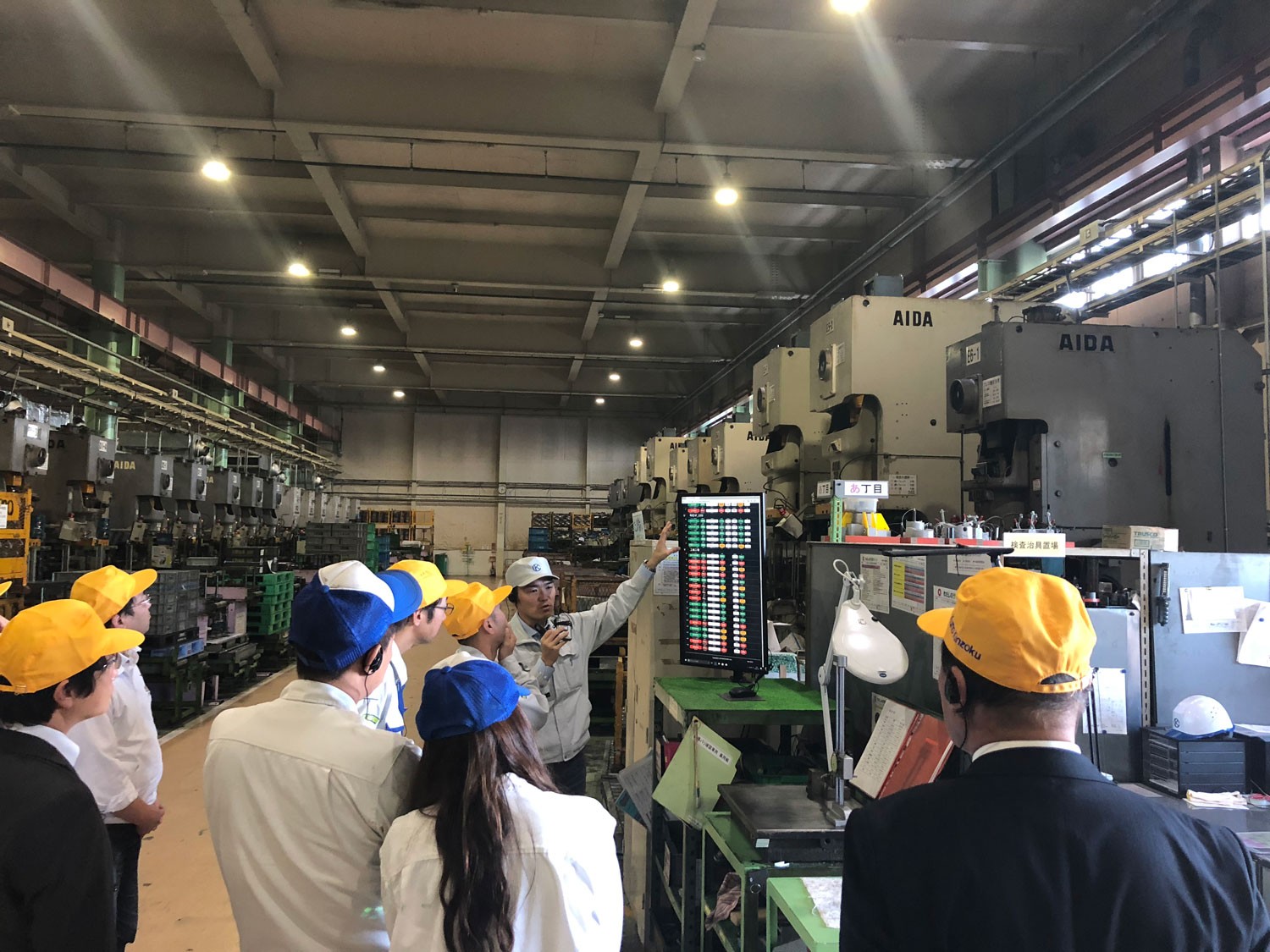 IoT工場見学会が行われました