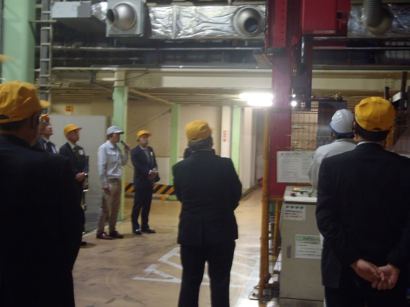 名古屋商工会議所の皆様が工場見学で来社されました。