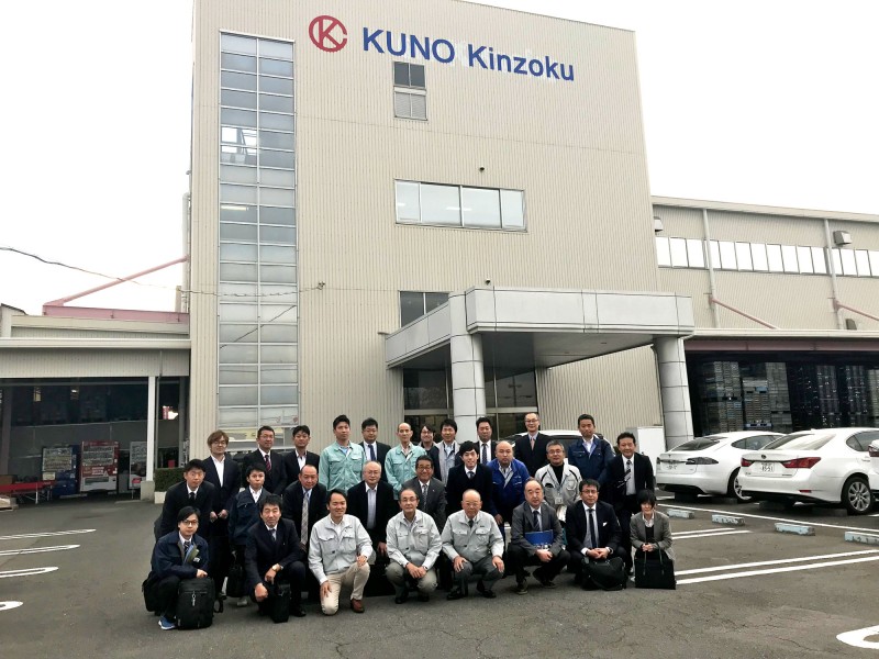 安城商工会議所の皆様が工場見学で来社されました