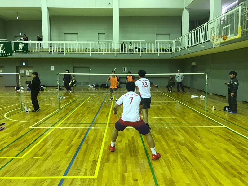 実業団バドミントン　チーム久野金属工業が後期リーグにて2部に昇格しました