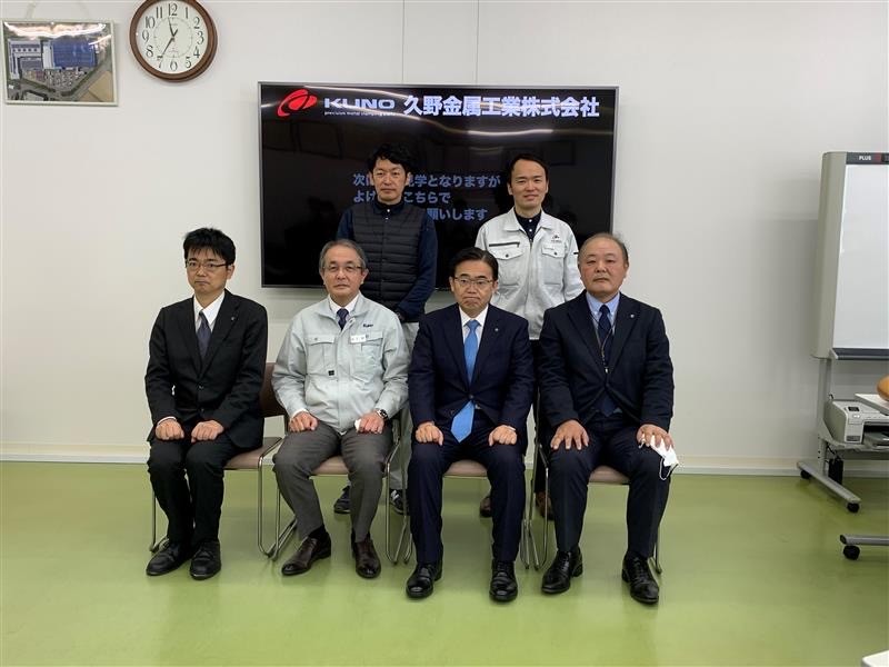 大村知事愛知県知事が来社されました。