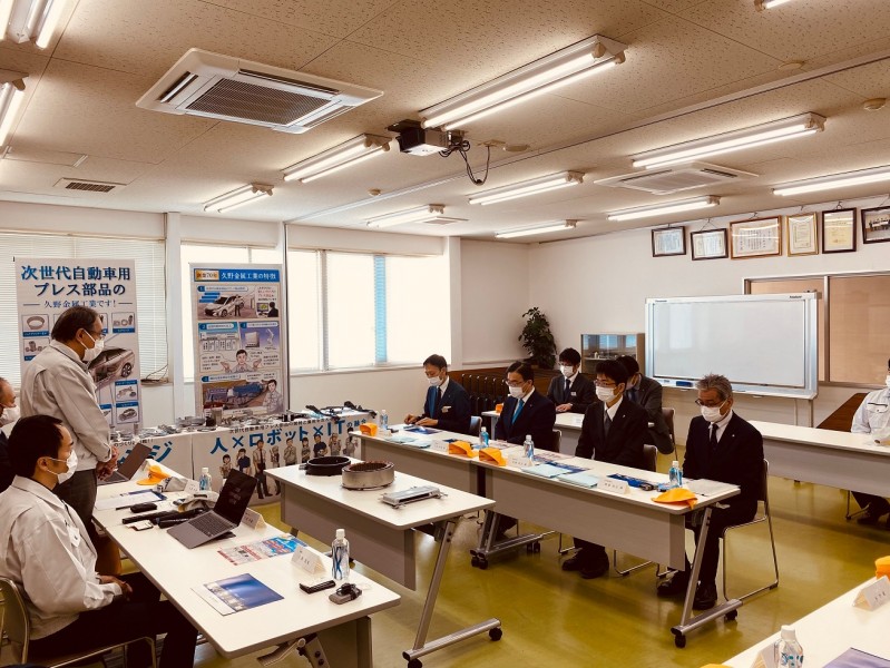 大村知事愛知県知事が来社されました。