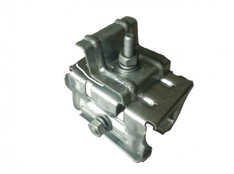 ハゼ折板用　太陽電池モジュール取付金具下曲げ　MKLシリーズ端部セット モジュール厚み36㎜