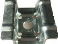 Solar module mounting bracket