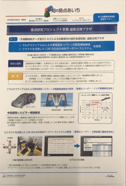 "IoTGO CAE was featured for its use of metal forming simulation data (Manufacturing Industry DX and Mold DX)"