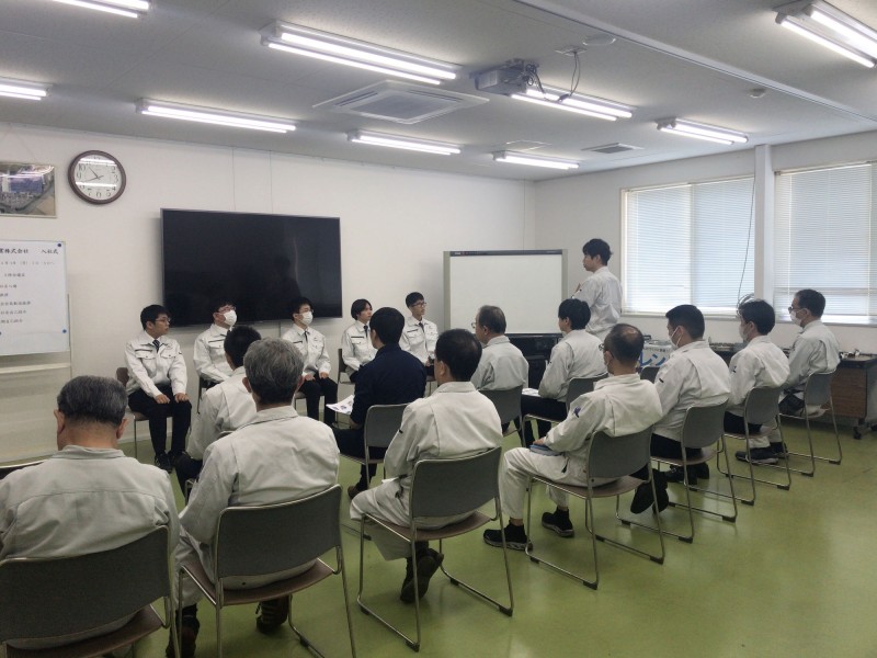 2024年度新卒の入社式が行われました