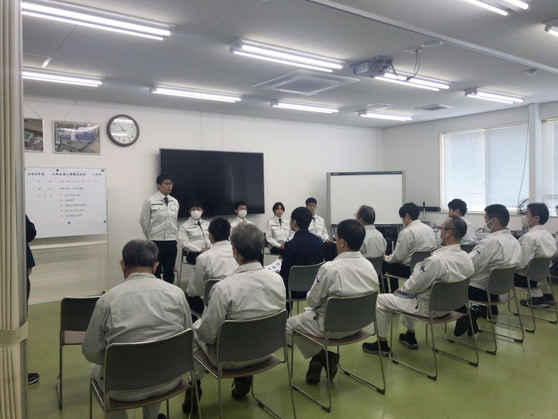 2024年度新卒の入社式が行われました