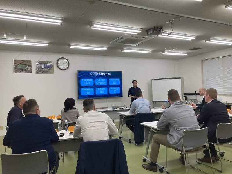 日本の経営方式を学ぶため、ドイツBitzer社が来社しました