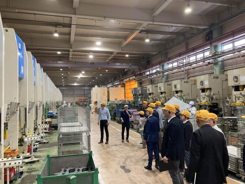 日本の経営方式を学ぶため、ドイツBitzer社が来社しました