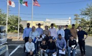 Visitors from Mexico and the United States come to visit our factory
