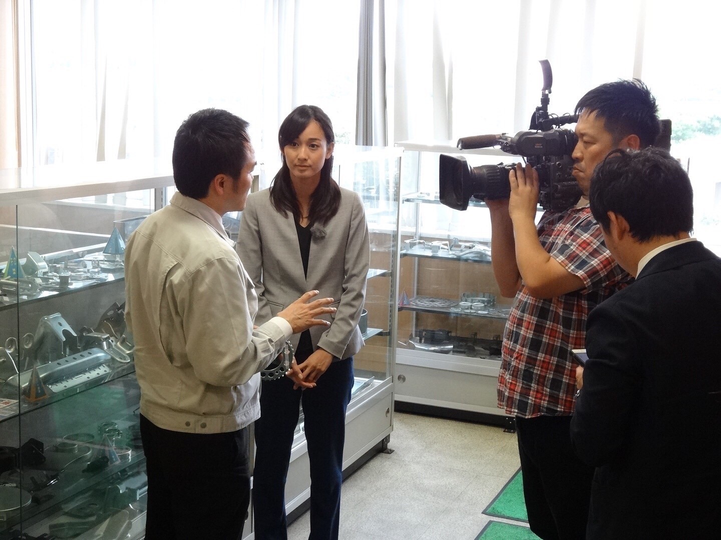 東海テレビの浦口史帆アナが久野功雄専務にインタビューを行いました。