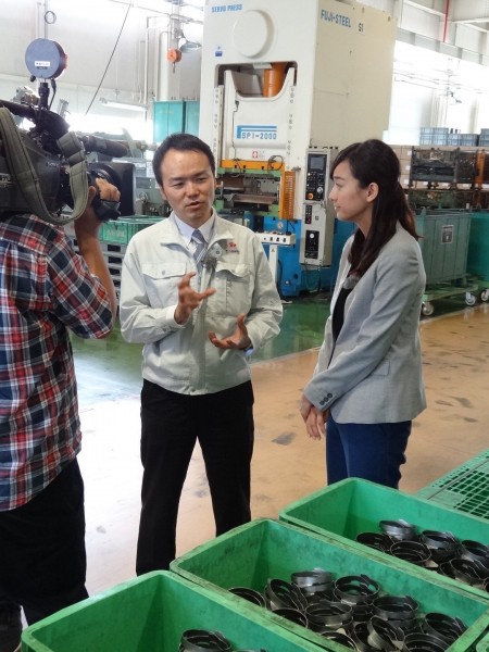 東海テレビの浦口史帆アナが久野功雄専務にインタビューを行いました。
