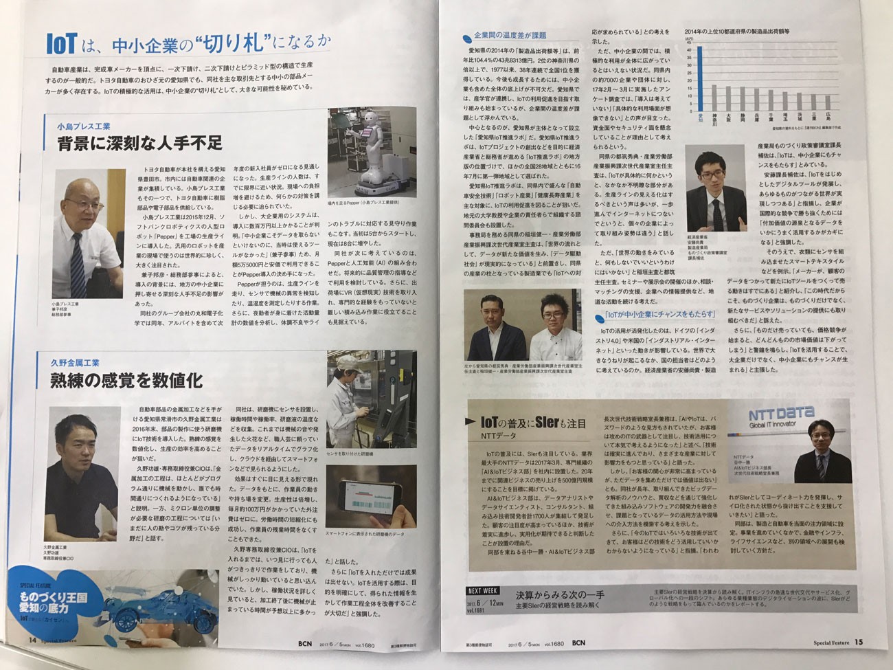 『BCN 6/5号』に掲載されました