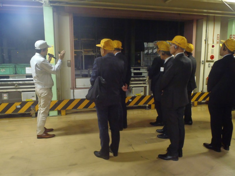 名古屋商工会議所の皆様が工場見学で来社されました。